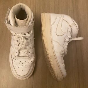 Nike Mid Air Force 1’s with strap